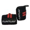 Tunturi Unisex Adult Functional Fitness Wrist Wraps - Wrist Straps Red, Pair - Red, 1 view 1