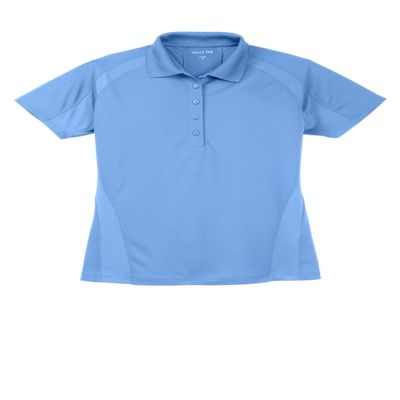 SPORT-TEK Women's Dri-Mesh Pro Polo Carolina Blue