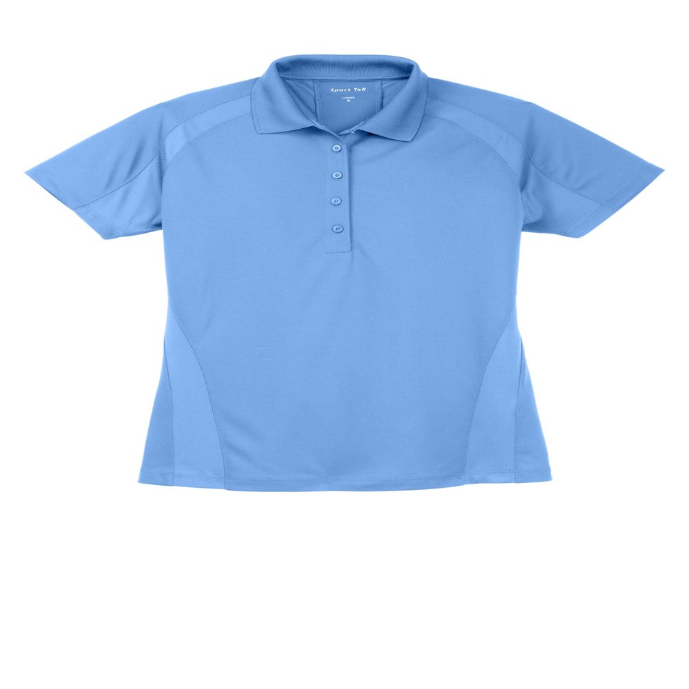 SPORT-TEK Women's Dri-Mesh Pro Polo Carolina Blue
