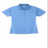 SPORT-TEK Women's Dri-Mesh Pro Polo Carolina Blue view 1