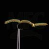 Montana Fly Company Silverman's Sparkle Worm-Tan #10, 1/2 DOZ view 1