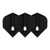LSTYLE L1 Standard Dart Flights  PRO  Black  1 Set  Pre-Molded view 3