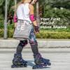 2PM SPORTS Vinal Inline Skates for Women with Light Up Wheels Beginner Skates Fun Illuminating Outdoor Roller Skates for Kids and Adults Men - Vinal Extra Large view 2