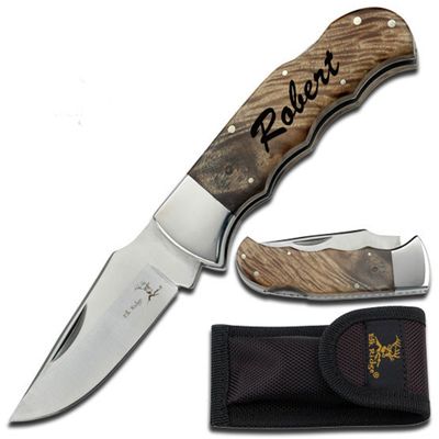 Elk Ridge Free Engraving - Quality Pocket Knife (ER-138)