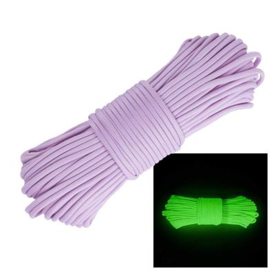 Glow in The Dark Zesty 550lb Paracord 21 Strand Luminous Parachute Cord for Nighttime Outdoor Utility
