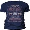 45th Birthday Gift Shirt for Men - Vintage 1981 Aged to Perfection - Navy-003-4X view 1