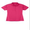 SPORT-TEK Women's Dri-Mesh Pro Polo Pink Raspberry view 1