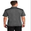 SPORT-TEK Unisex Embossed PosiCharge Tough Polo Dark Smoke Grey view 3