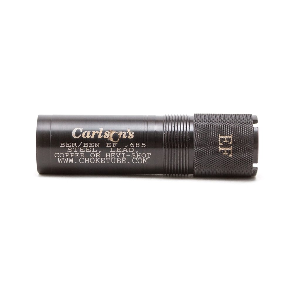 Carlson's Choke Tubes 12 Gauge Compatible for Beretta Benelli Mobil [ Extra-Full | 0.685 Diameter ] Stainless Steel | Blued Sporting Clays Choke Tube | Made in USA