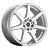 Raceline 131S Evo Silver 16x7 5x112/5x120 40 P/N: 131S-67091+40 view 1