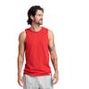 Russell Athletic Men's Cotton Performance Sleeveless Muscle T-Shirt,True red,X-Large view 1