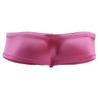 iiniim Men's Low Rise Enhancing Bulge Pouch Bikini Briefs Underwear Swimwear Hot Pink XXL view 2