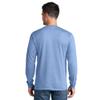 Port & Company - Long Sleeve Core Cotton Tee 3XL Light Blue view 2