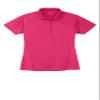 SPORT-TEK Women's Dri-Mesh Pro Polo Pink Raspberry view 1