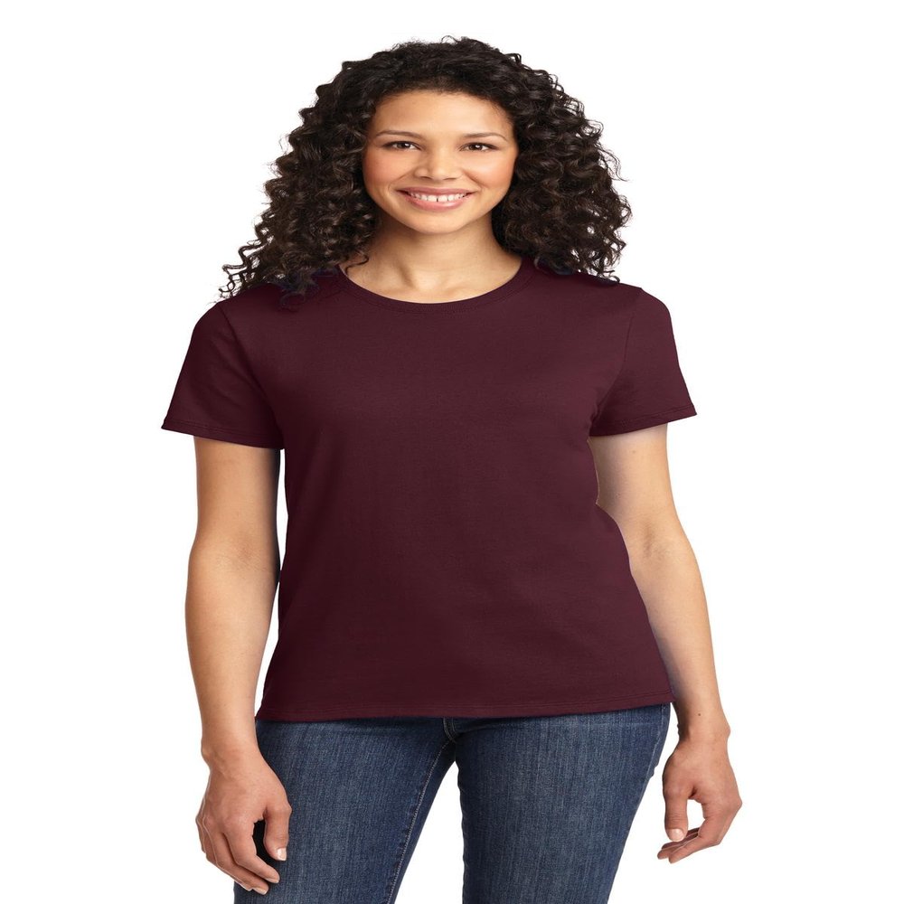 Port & Company - Ladies Essential Tee XS Athletic Maroon