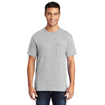 Port & Company Tall Core Blend Pocket Tee 3XLT Ash