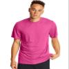 Hanes mens Sport Cool Dri Performance Tee Shirt, Wow Pink, Medium US view 1