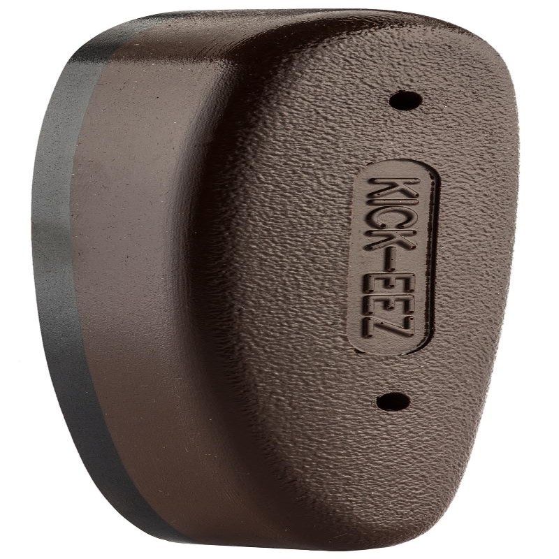 KICK-EEZ All Purpose Grind-to-Fit Recoil Pad - Screw-On Sorbothane Buttstock Pad for Shotguns & Rifles - Made in USA