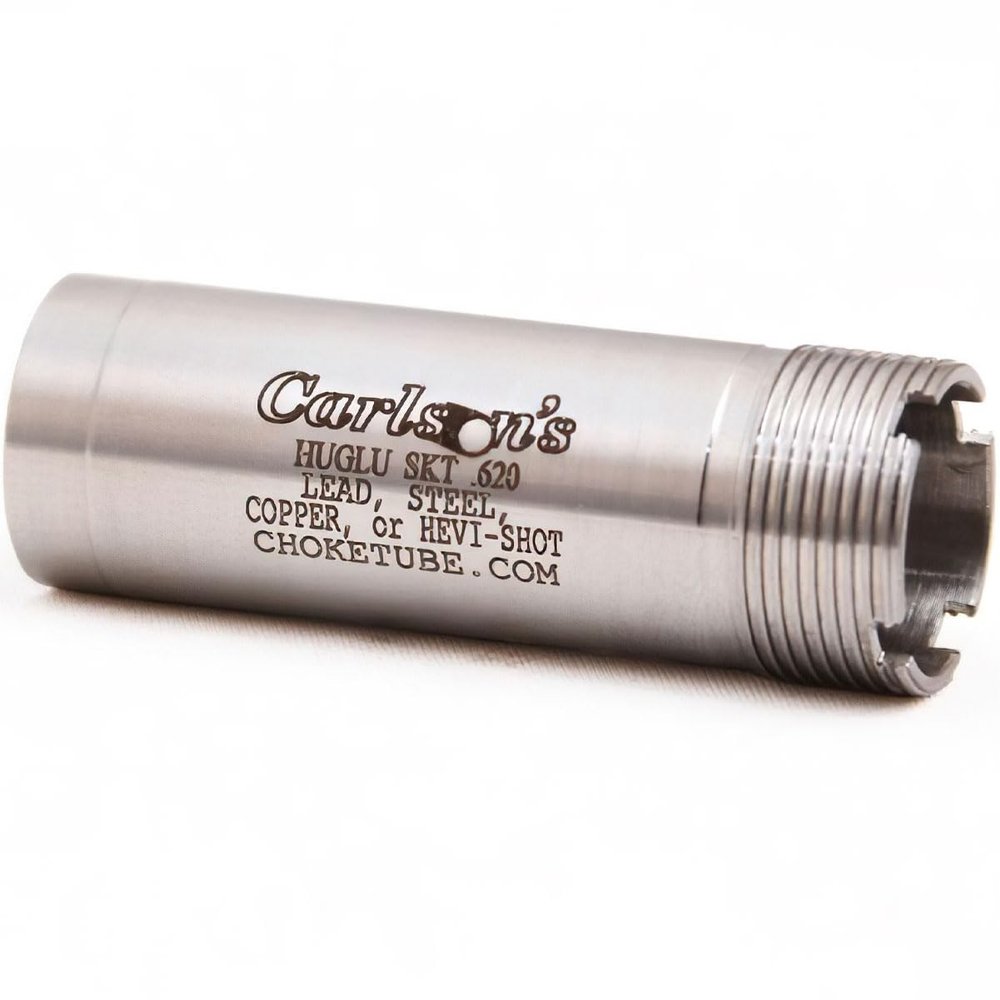 Carlson's Choke Tubes 20 Gauge for Huglu [ Skeet | 0.620 Diameter ] Stainless Steel | Flush Mount Replacement Choke Tube | Made in USA