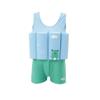 Baby Kids Boys Girls One-Piece Swimsuit with UPF 50+ Sun Protection, Long Sleeve Rash Guard for Toddler, Beach Pool Swimming, Summer Vacation Outfit Green 6-7years