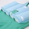 Baby Kids Boys Girls One-Piece Swimsuit with UPF 50+ Sun Protection, Long Sleeve Rash Guard for Toddler, Beach Pool Swimming, Summer Vacation Outfit Green 6-7years view 2
