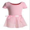 DANSHOW Girls Short Sleeve Leotard with Skirt Kids Dance Ballet Tutu Dresses(3027-XL-08) view 1