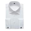 Alimens & Gentle French Cuff Regular Fit Dress Shirts (Cufflink Included) White view 1
