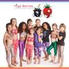 YogaBerries Mermaid Scale Leggings for Girls Capri Kids (Green, 5/6) view 3