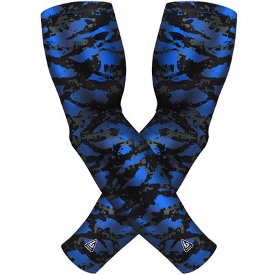 B-Driven Sports Premium Pro-Fit Compression Arm Sleeves for Men Women & Youth 44 Graphic Designs Improve Circulation Reduce Muscle Fatigue Enhance Performance for Baseball Football & More (1 Pair)