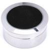 Giftop Mini Diameter 1.3 inch Loose Diamond or Gemstone Display Box Case Holder Show Container Metal (Silver- 1.3x0.5) view 1