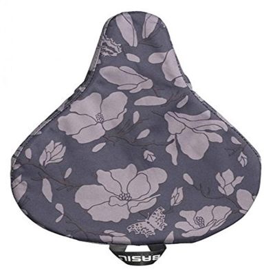 Basil Unisex Magnolia Saddle Cover, Blue (BlackBerry), One Size