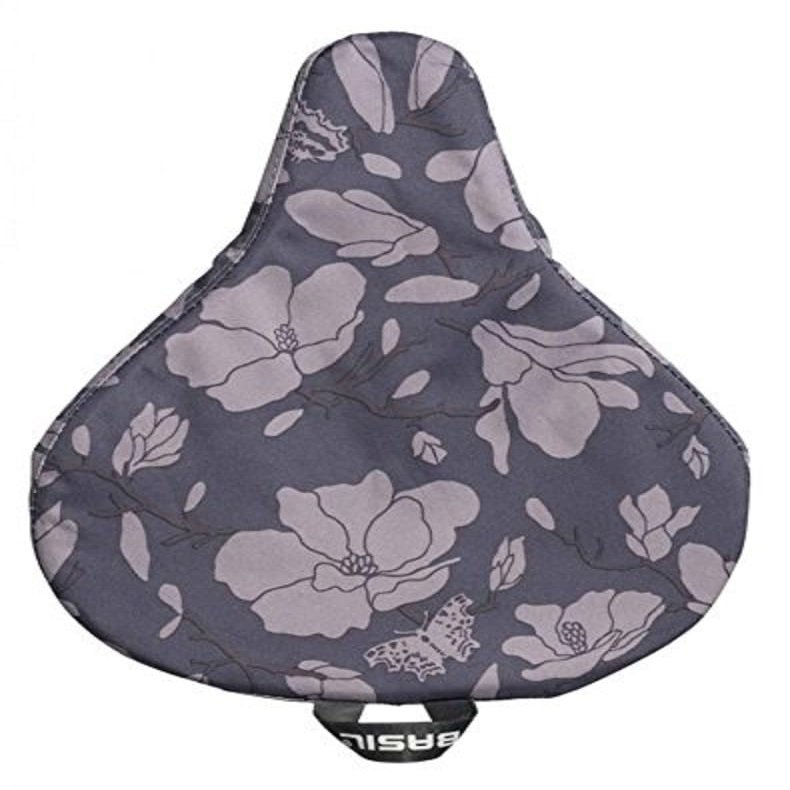 Basil Unisex Magnolia Saddle Cover, Blue (BlackBerry), One Size