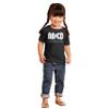 ABCD Lightning Bolt Lil Rocker Music Toddler Boy Girl T Shirt Black view 4