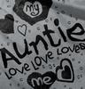 Auntie Loves Me Adorable Cute Niece Youth T Shirt Tee Girls view 4