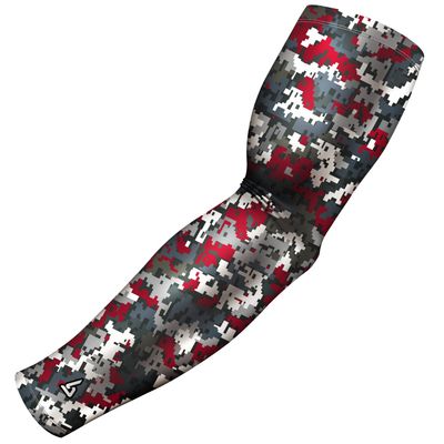 B-Driven Sports Premium Pro-Fit Compression Arm Sleeve for Men & Women - For Sports Protection - Single, Digital Designs
