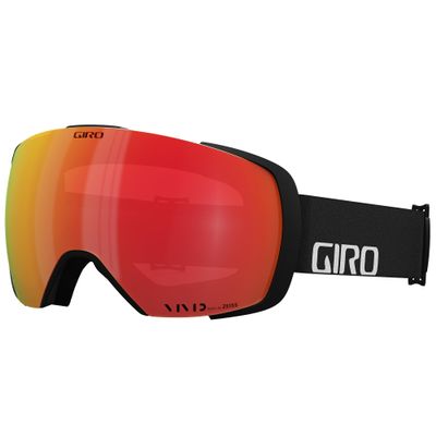 Giro Contact Adult Snow Goggle - Black Wordmark Strap with VIVID Ember/VIVID Infrared Lenses