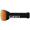 Giro Contact Adult Snow Goggle - Black Wordmark Strap with VIVID Ember/VIVID Infrared Lenses view 2