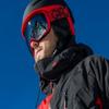 Giro Contact Adult Snow Goggle - Black Wordmark Strap with VIVID Ember/VIVID Infrared Lenses view 4