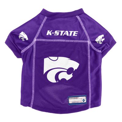 Littlearth NCAA Kansas State Wildcats Basic Pet Jersey, Team Color, Small