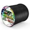 Ashconfish Braided Fishing Line-8 Strands Super Strong Fishing Wire 1000M/1093Yards 100LB-Abrasion Resistant Braided Lines-Incredible Superline-Zero Stretch-Superfine Diameter- Black view 2