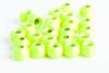 Blue Wing Olive Brass Beads for Fly Tying - 25 Pack (Chartreuse, 4.6 mm (3/16")) view 1