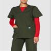 Sivvan Scrubs for Women - Long Sleeve Comfort Underscrub Tee - S8500 - Red - 2X view 3