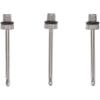 uhlsport Unisex's 1001198010703 Pump Needle Valves, Silver, One Size view 1