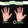Bear KompleX - Cross Training Grips, Pull Up Hand Protection for Men and Women, Gymnastics and Weightlifting Carbon Fiber Wrist Wraps, Premium Workout Equipment for Gymnastic Bars & Training - 2 Hole view 4