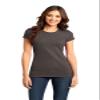District Women's Fitted Very Important Tee XS Heathered Brown view 1