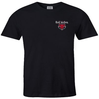 NCAA Arkansas State Indians Adult NCAA Sketchbook Comfort Color Short sleeve T-Shirt, XX-Large,Black