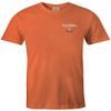 NCAA Virginia Cavaliers Adult NCAA Sketchbook Comfort Color Short sleeve T-Shirt, Small,BurntOrange view 1