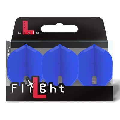 LSTYLE L1 Standard Dart Flights PRO Blue 1 Set Pre-Molded