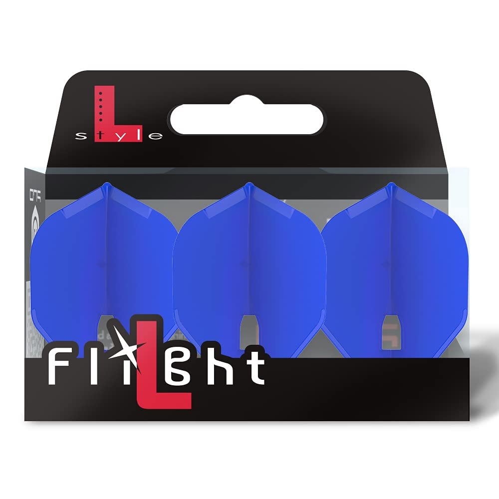 LSTYLE L1 Standard Dart Flights PRO Blue 1 Set Pre-Molded