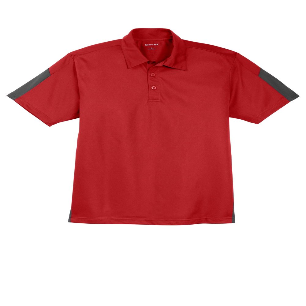 SPORT-TEK Unisex PosiCharge Active Textured Colorblock Polo